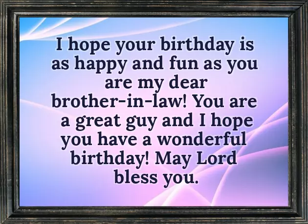 Wish You Happy Birthday Brother In Law Wish You Happy Birthday Brother In Law