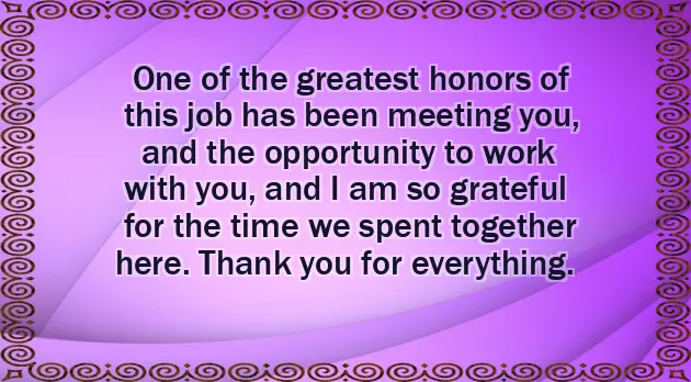 Goodbye Poems For Colleagues