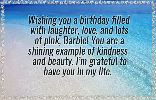 Birthday Wishes Barbie Birthday Wishes Barbie