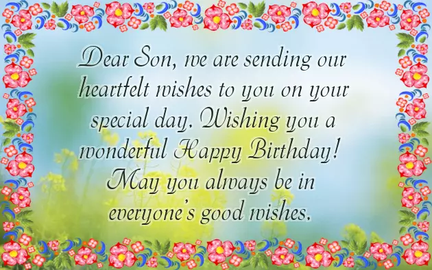 Birthday Wishes Messages For Little Boy