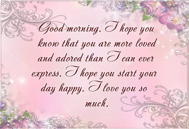 Good Morning My Love Poem For Her Good Morning My Love Poem For Her