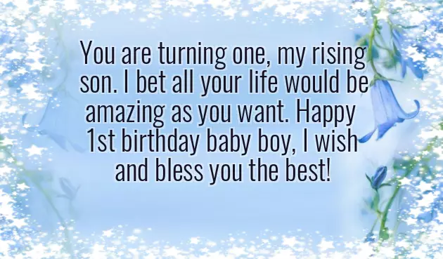 First Birthday Wishes Girl