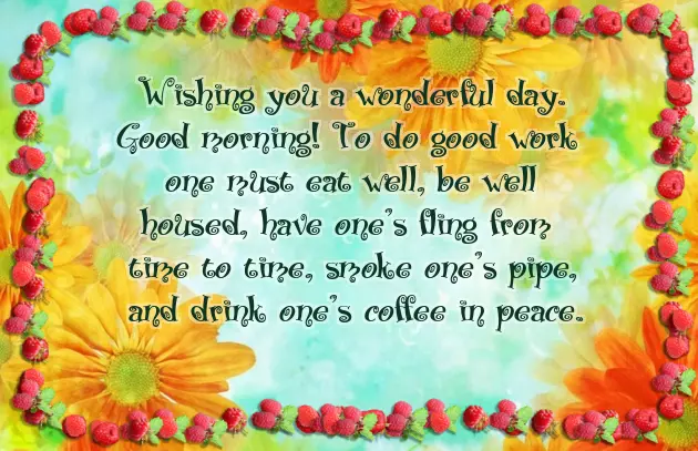 Morning Coffee Wishes