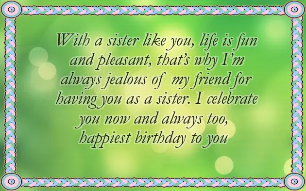Happy Birthday To My Sister My Best Friend
