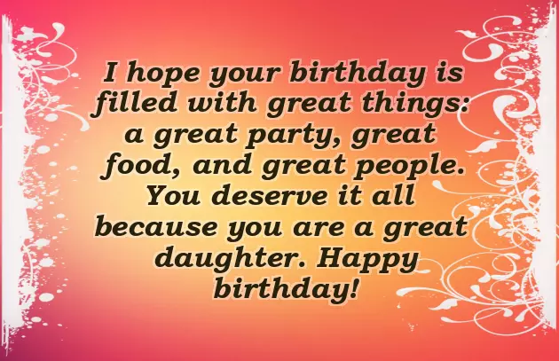 My Daughter Birthday Quotes