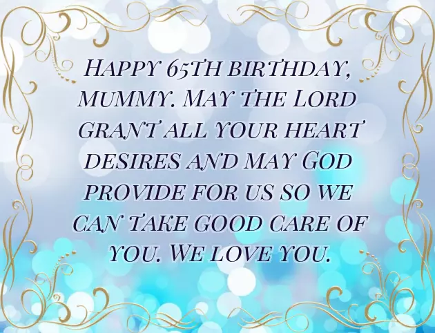 Happy 65Th Birthday Sister