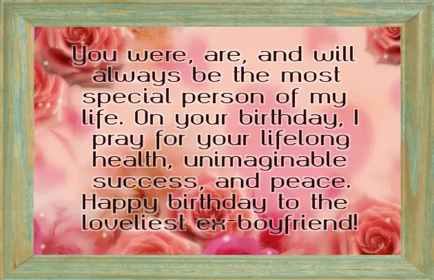 Birthday Wishes For My Ex Birthday Wishes For My Ex