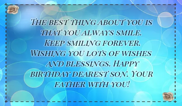 Blessings For Son On His Birthday