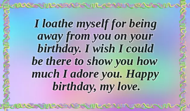 Birthday Wishes For Boyfriend Romantic