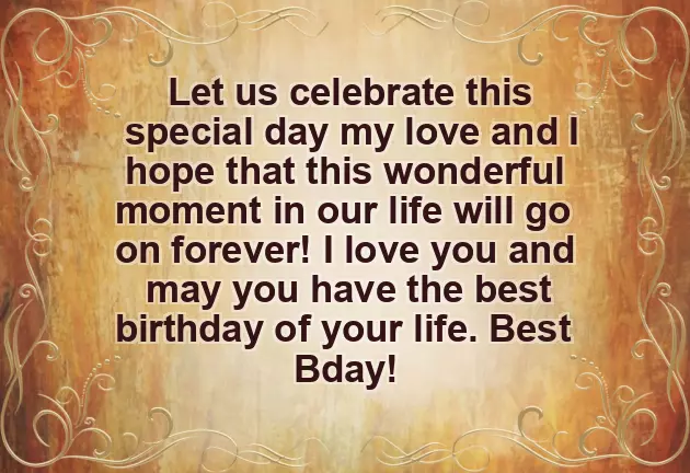 Special Birthday Wishes To Boyfriend