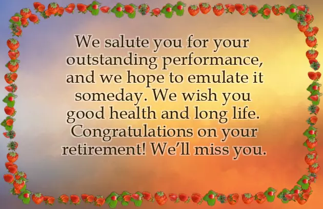 Best Retirement Messages