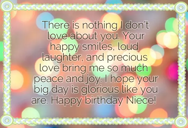 Happy Birthday Wishes To A Beautiful Niece
