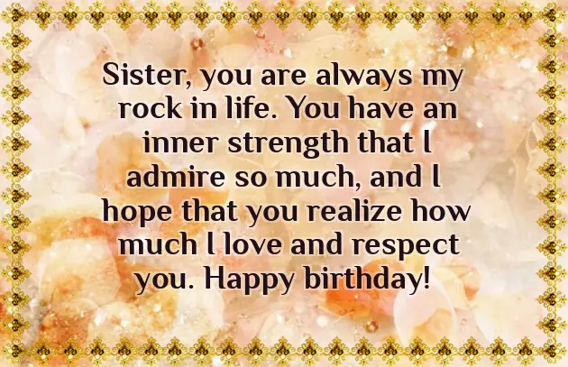 Best Wishes Of Sister Birthday