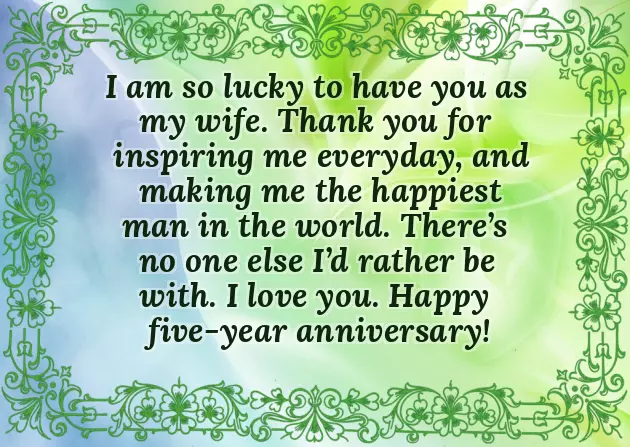5 Anniversary Wishes 5 Anniversary Wishes
