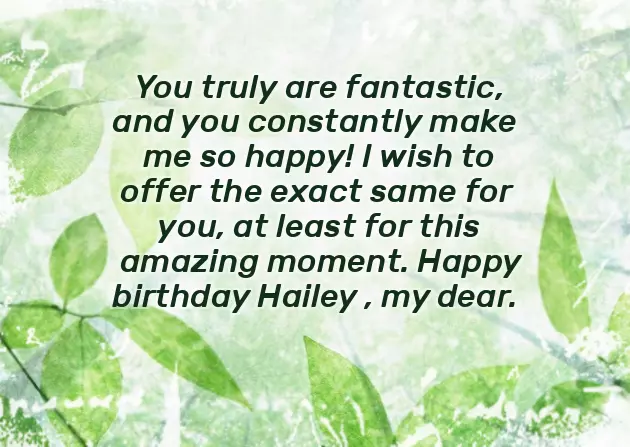 Happy Birthday Dear Hailey Happy Birthday Dear Hailey