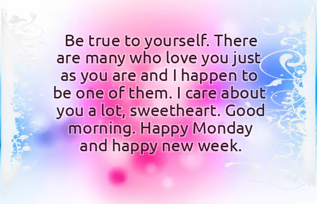Monday Morning Message For Her
