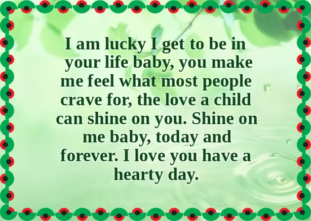 First Birthday Words For Son