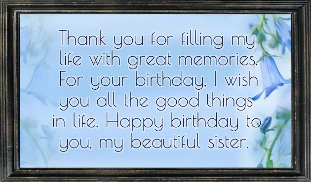 Birthday Wishes For 60 Year Old Sister Birthday Wishes For 60 Year Old Sister