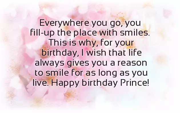 Happy Birthday My Prince Happy Birthday My Prince