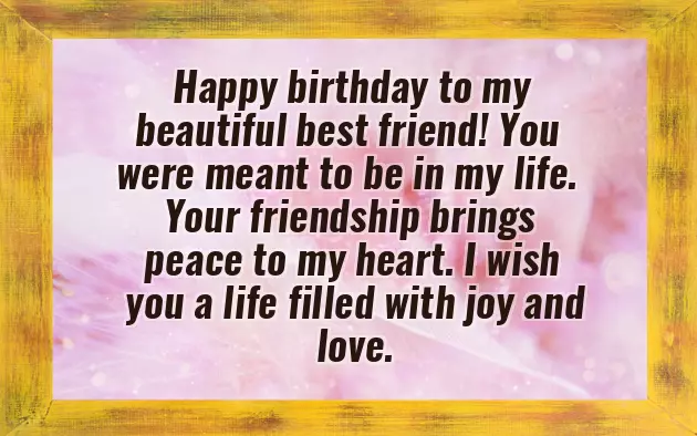 Happy Birthday Wishes For Lovely Friend