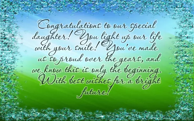 A Message To My Daughter On Her Graduation