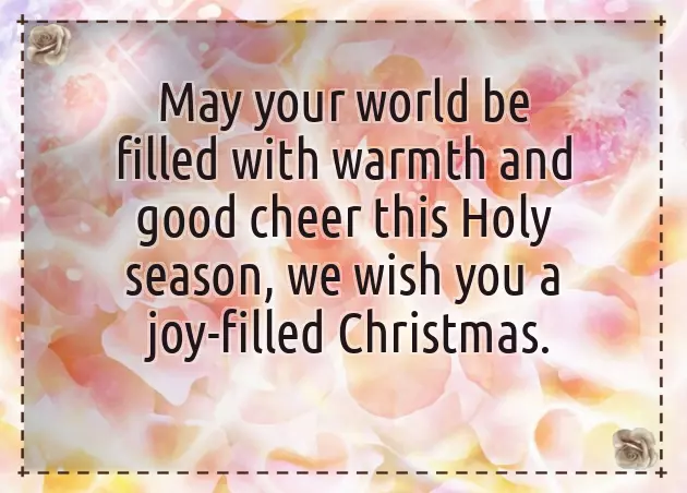 Best Wishes From Our Family To Yours