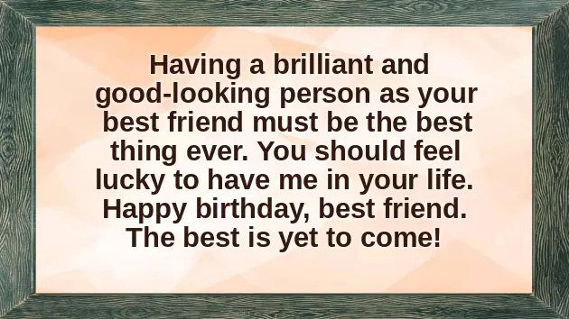 Words To A Best Friend For Birthday