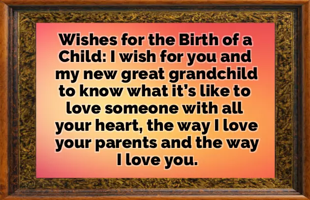 Grandparents Wishes For Granddaughter
