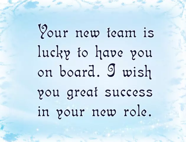 Wishing A Friend For New Job