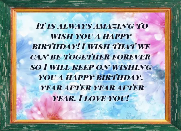 Birthday Wishes Quotes Boyfriend