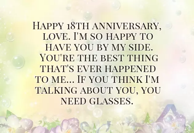 18 Year Wedding Anniversary 18 Year Wedding Anniversary