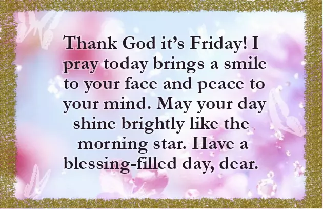 Good Morning Weekend Blessings