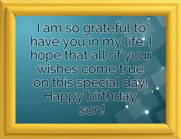 Congratulations To Parents On Son