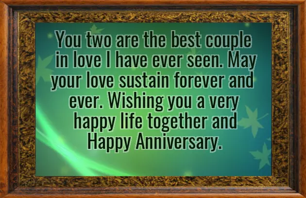 Happy Wedding Anniversary Wishes To Brother