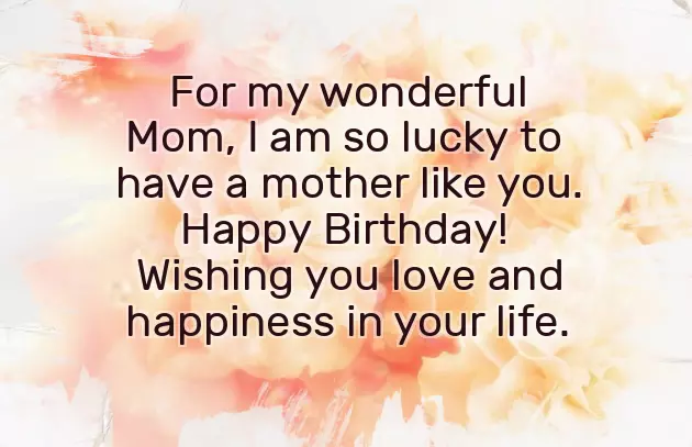 Simple Birthday Quotes For Mother
