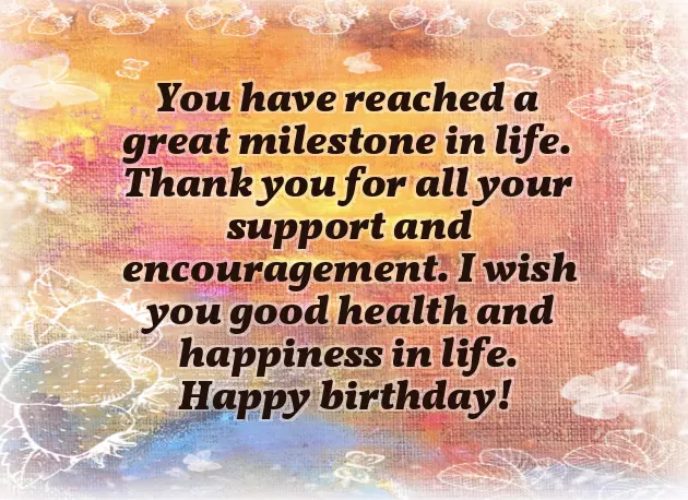 Birthday Wishes For 75 Year Old Man