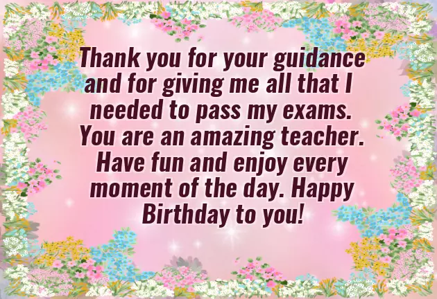 Easter Wishes For Teacher