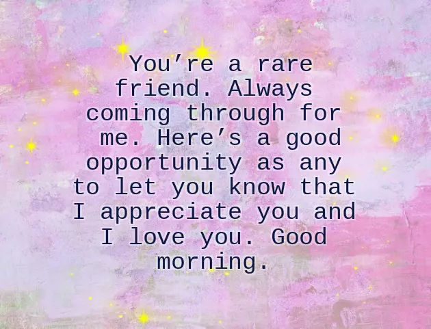 Good Morning My Special Friend