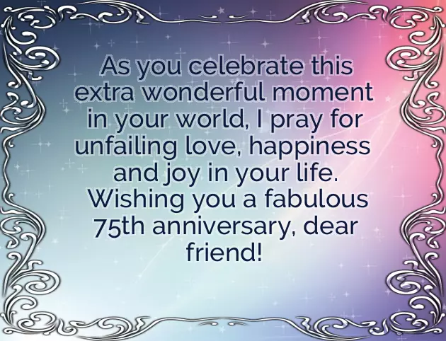 Happy 75Th Birthday Wishes Happy 75Th Birthday Wishes