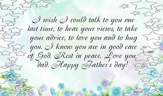 Happy Fathers Day In Heaven Greetings