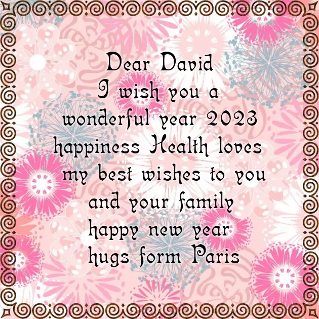 Wishing Happy Christmas And New Year