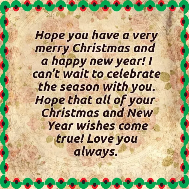 New Year Wishes For Fiance