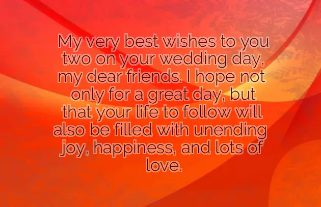 Advance Marriage Wish