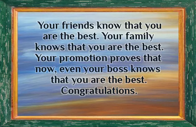 Congratulations For Job Promotion Quotes