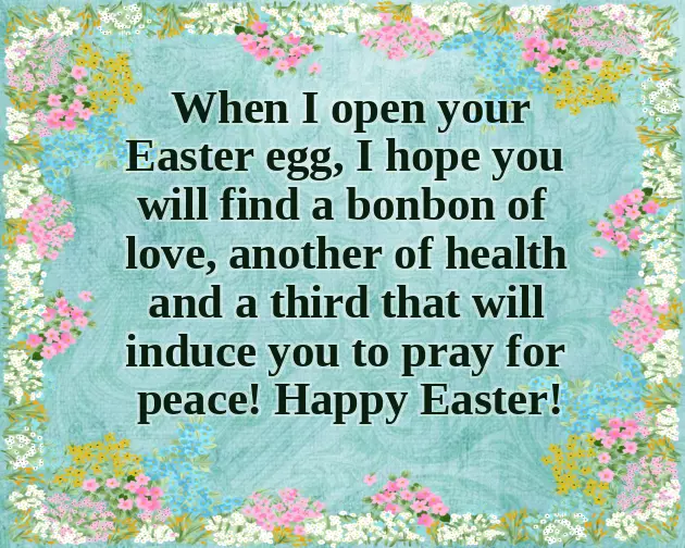 Corporate Easter Message