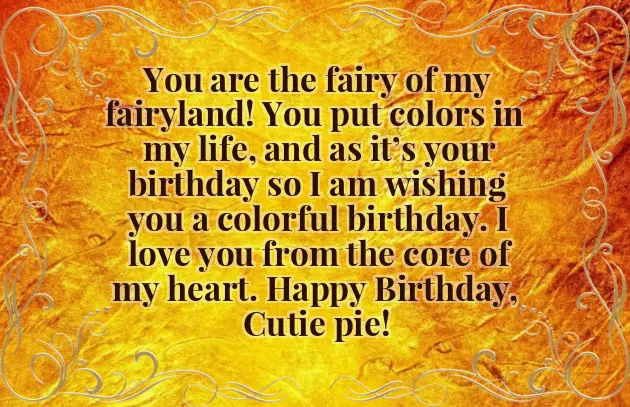 Birthday Wishes To A Sweetheart Birthday Wishes To A Sweetheart