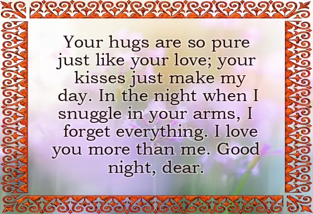 Good Night Take Care Sweet Dreams