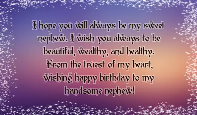 Birthday Wishes For Nephew From Uncle Birthday Wishes For Nephew From Uncle