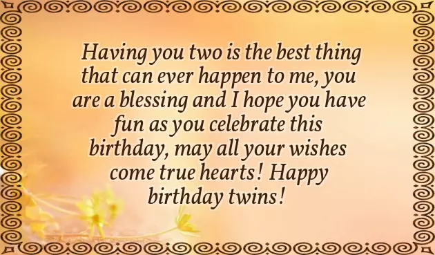 Happy Birthday To My Twin Boys Happy Birthday To My Twin Boys