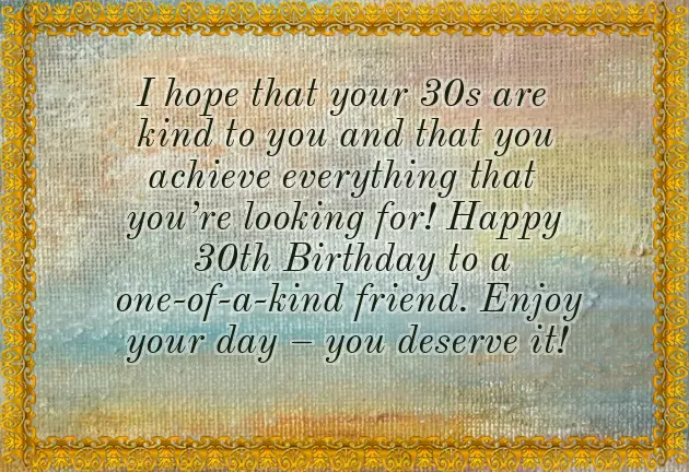 Happy 30 Birthday Woman